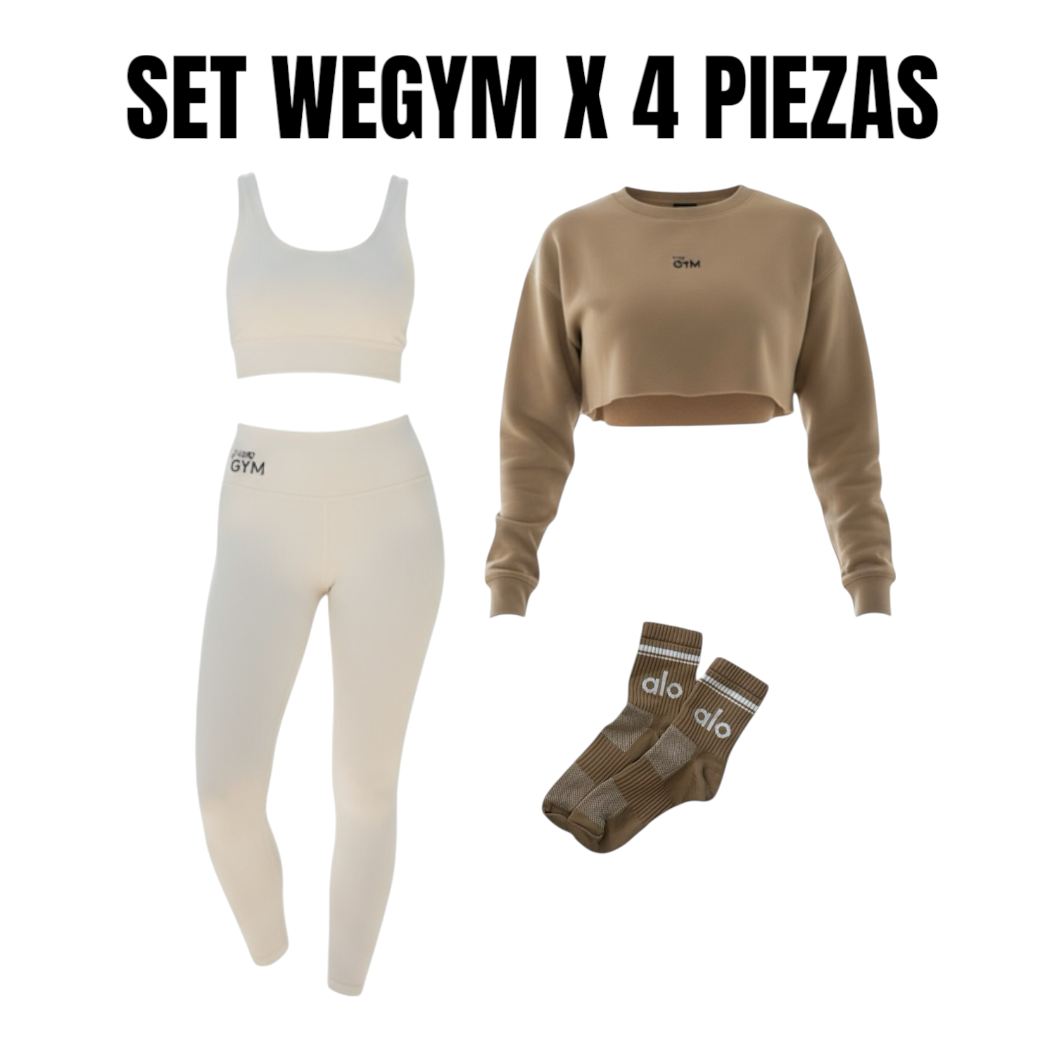 SET WEGYM + HOODIE (set 4 piezas)
